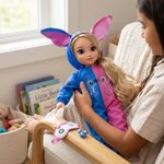 Muñeca ily 4EVER de 18 Plg Inspirada en Stitch y Angel con Pijama