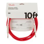 Cable para Guitarra Fender de 3 M Color Rojo