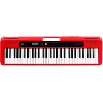 Teclado Electrónico Casio CT-S200RDC2 61 Teclas Color Rojo