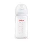 Biberón de Plástico Resistente SoftTouch Peristáltico de 240 mL 8 oz para Bebé de 3 a 6 Meses