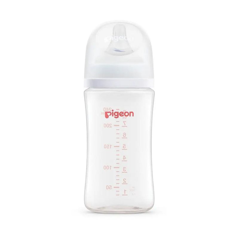 Biberón de Plástico Resistente SoftTouch Peristáltico de 240 mL 8 oz para Bebé de 3 a 6 Meses