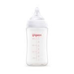 Biberón de Plástico Resistente SoftTouch Peristáltico de 240 mL 8 oz para Bebé de 3 a 6 Meses