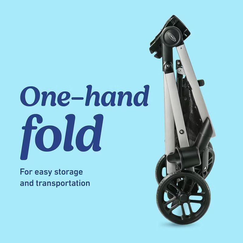 Coche Travel System Modes Pramette 3 en 1 para Recién Nacido Gris