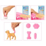 Set de Barbie Clínica Veterinaria con Muñeca, Mascotas y Accesorios