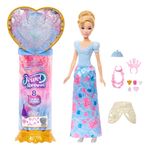 Muñeca Disney Princess Jewel Reveal Cenicienta con 8 Sorpresas