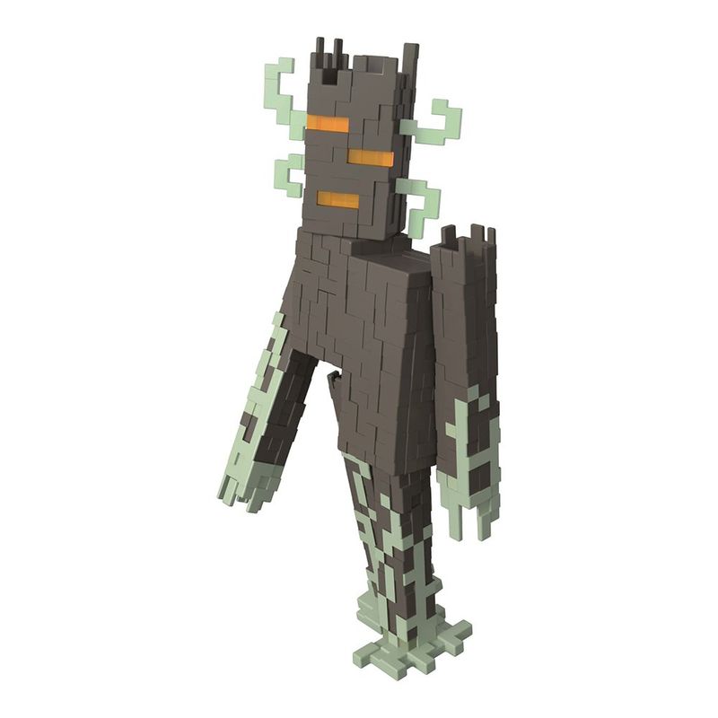 Figura Minecraft The Creaking El Crepitante con Luces, Sonidos y Accesorio