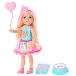 Muñeca Chelsea Cumpleaños Barbie Club con Accesorios de Fiesta