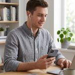 Auriculares Apple EarPods con Conector Lightning para iPhone y iPad