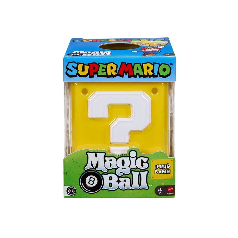 Bola Mágica 8 Super Mario con Respuestas Sorpresa para Preguntas Sí o No