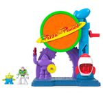 Set de Juego Pizza Planet Toy Story con Buzz, Alien y Vehículo