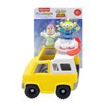 Vehículo Pizza Planet Toy Story Little People con Buzz y Alien