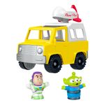 Vehículo Pizza Planet Toy Story Little People con Buzz y Alien