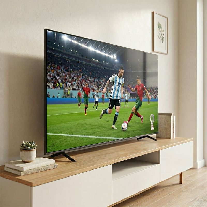 Televisor Smart TV LED Crystal UHD 4K de 50 Plg Modelo U8000F Negro