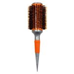 Cepillo Térmico Redondo Cerámico de 34 mm para Peinar Color Naranja
