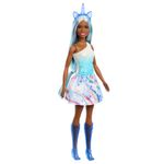 Muñeca Barbie Unicornio con Cabello de Fantasía - Presentación Surtida
