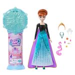 Muñeca Anna Jewel Reveal Disney Frozen con Joyero y 10 Accesorios