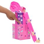 Muñeca Barbie Rise and Surprise Cumpleaños con Mascota y 12 Sorpresas