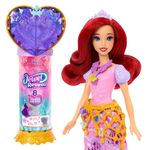 Muñeca Disney Princess Jewel Reveal Ariel con 8 Sorpresas