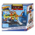 Set de Juego Hot Wheels City Downtown con Vehículo - Presentación Surtida