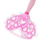 Muñeca Barbie Sirena Bubble Sparkle con Burbujas, Solución de 60 mL y Cepillo