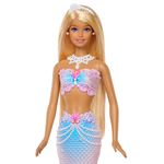 Muñeca Barbie Sirena Bubble Sparkle con Burbujas, Solución de 60 mL y Cepillo