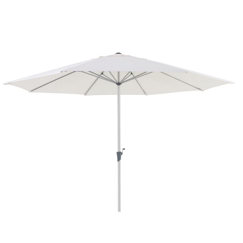 Sombrilla de Mesa Aura II Octogonal de Aluminio 3.94 Metros Color Blanco