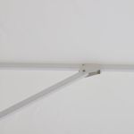 Sombrilla de Mesa Aura II Octogonal de Aluminio 3.94 Metros Color Blanco