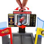Pista Pixar Cars Copa Pistón Stunting Speedway con Vehículo