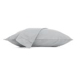 Set de 2 Sobrefundas para Almohada King de 50 x 100 cm Color Gris