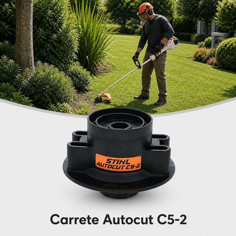 Cabezal de Corte Stihl AutoCut con Doble Hilo para Desbrozadora FS-38