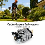 Carburador de Repuesto para Desbrozadora a Gasolina DES-520