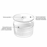 Organizador Clear Fresh con Cesto Removible de 5.5 Litros para Alimentos Color Transparente