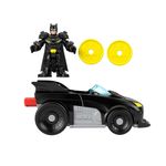 Set de Figura y Vehículo DC Super Friends de Batman Metal Force Color Negro