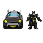 Set de Figura y Vehículo DC Super Friends de Batman Metal Force Color Negro