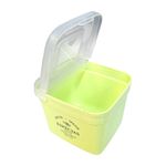 Especiero de 30 oz para Especias Plástico con Tapa Transparente Color Verde Oliva