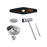 Cuchilla GrassCut de 2 Dientes 230 mm para Desbrozadora FS-55