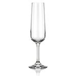 Set de 4 Copas Marta de Cristal para Champagne 6.9 oz Transparentes