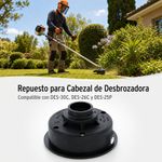 Tapa de Repuesto para Carrete de Desbrozadoras DES-30C, DES-26C y DES-25P