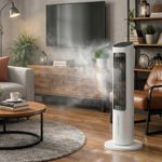 Enfriador de Aire 3 en 1 Navia 50 W con Oscilación 80° de 101 cm Color Blanco