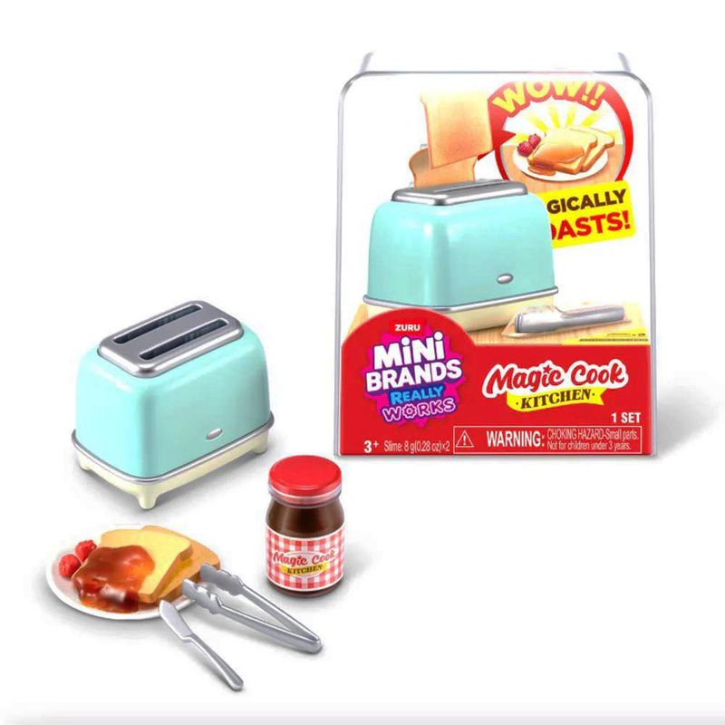 Cápsula con Juguete de Cocina Mini Brands Magic Cook Kitchen Diseños Surtidos