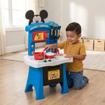 Cocina Infantil Mickey Petit Chef con Accesorios para Juego de Imitación Multicolor