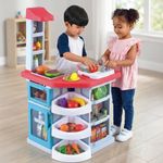Cocina de Juguete con Accesorios para Juego de Roles de 50 Piezas