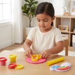 Set de Plasticina Fairy Unicorn World con Moldes y 2 Botes Multicolor