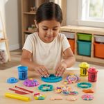 Set de Plasticina Sirenas de 23 Piezas con Moldes Marinos Multicolor