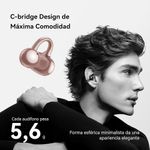 Audífonos TWS Huawei FreeClip con Bluetooth 5.3 Diseño Abierto Color Gold