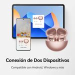 Audífonos TWS Huawei FreeClip con Bluetooth 5.3 Diseño Abierto Color Gold