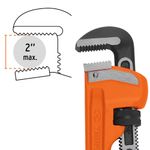 Llave Stilson 18 Plg Cuerpo Robusto de Hierro