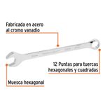 Llave Combinada Extralarga de 22 x 316 Mm