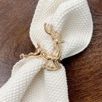 Set de 4 Anillos para Servilleta Diseño Renos
