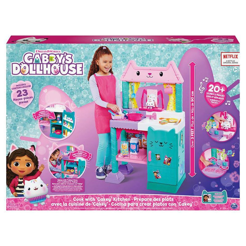 Cocina Para Crear Platos Con Cakey - Gabby`s Doll House